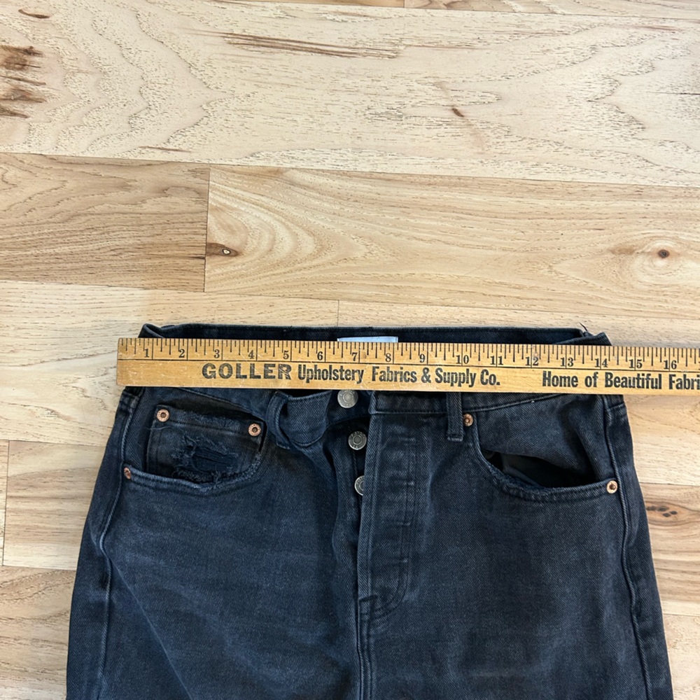 Pistola crop black denim size 27 - Picture 5 of 8